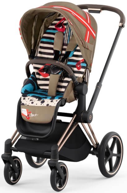 CYBEX PRIAM 4.0 wózek spacerowy | Cybex by Karolina Kurkova / Rosegold