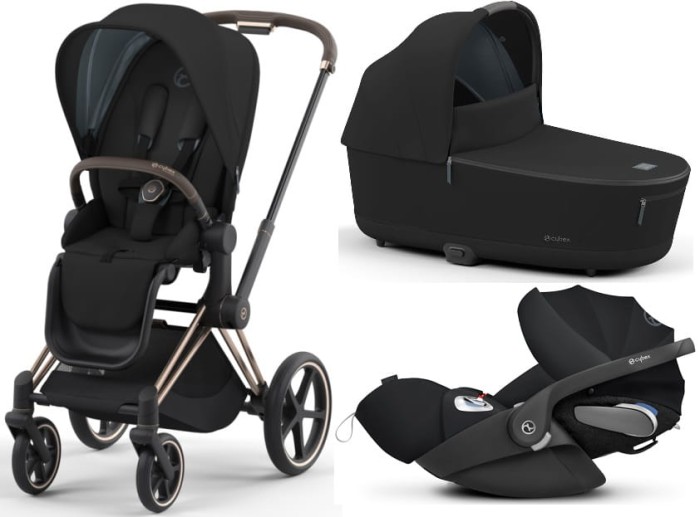 CYBEX PRIAM 4.0 wózek dziecięcy 3w1 z opcją 4w1   | zestaw z gondolą LUX 
