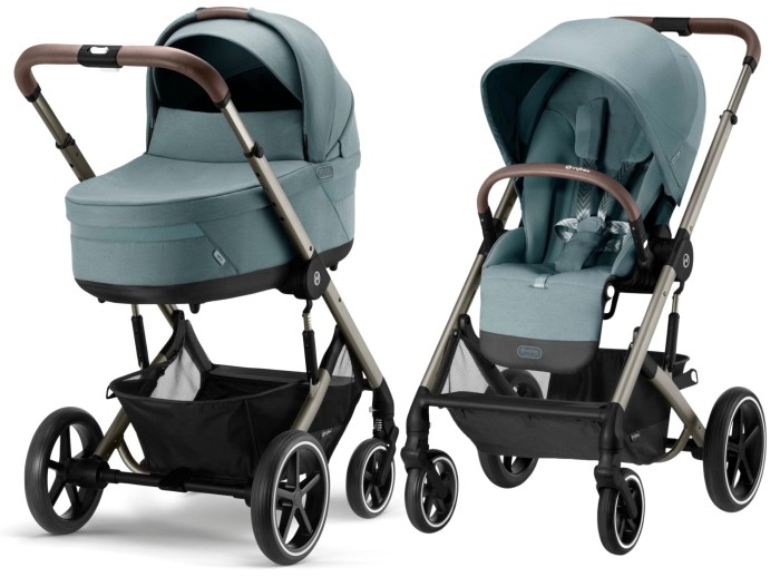 CYBEX BALIOS S LUX  wózek głęboko spacerowy 2w1  | Sky Blue