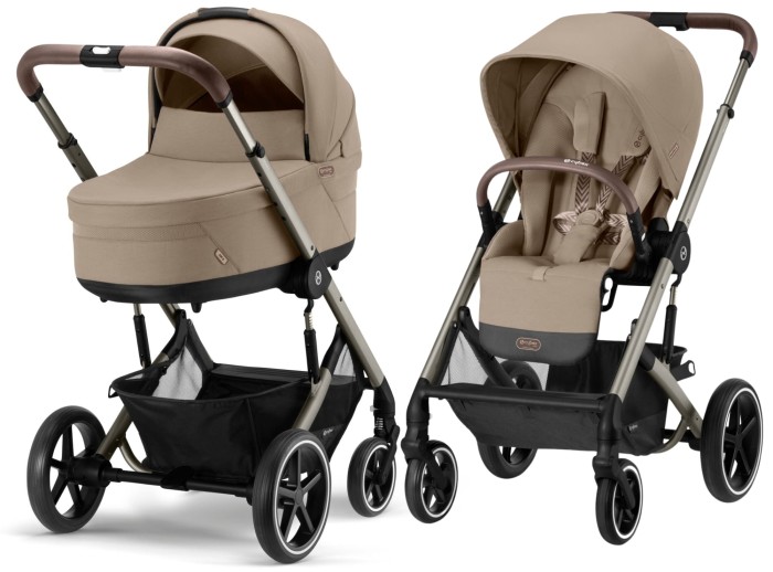 CYBEX BALIOS S LUX  wózek głęboko spacerowy 2w1  | Almond Beige