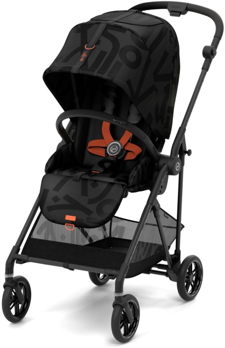 CYBEX MELIO STREET lekki wózek spacerowy  | Real Black