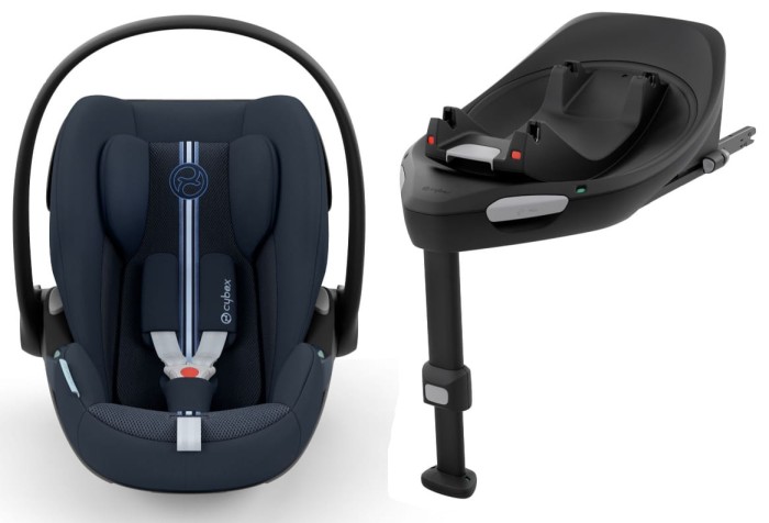 CYBEX fotelik dla noworodka Cloud G i-Size | Ocean Blue Plus | Baza ISOFIX