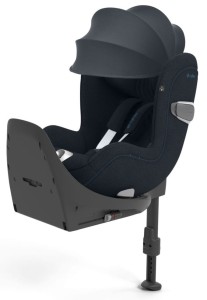 CYBEX SIRONA T i-Size fotelik obrotowy 45-105 cm | Nautical Blue Plus | Zestaw z bazą ISOFIX