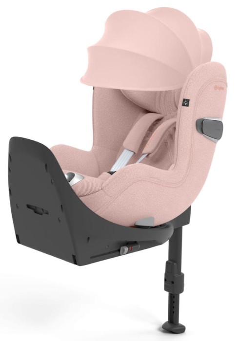 CYBEX SIRONA T i-Size fotelik obrotowy 45-105 | Peach Pink Plus | Zestaw z bazą ISOFIX