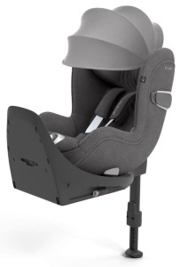 CYBEX SIRONA T i-Size fotelik obrotowy 45-105 cm | Mirage Grey Plus | Zestaw z bazą ISOFIX