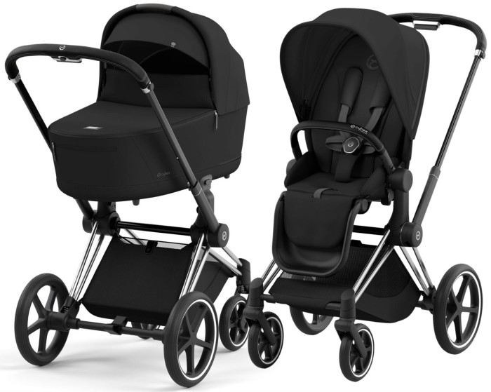 CYBEX PRIAM 4.0 wózek dziecięcy 2w1 | Sepia Black  / Chrome Black