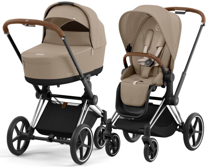 CYBEX PRIAM 4.0 wózek dziecięcy 2w1 | Cozy Beige / Chrome Brown