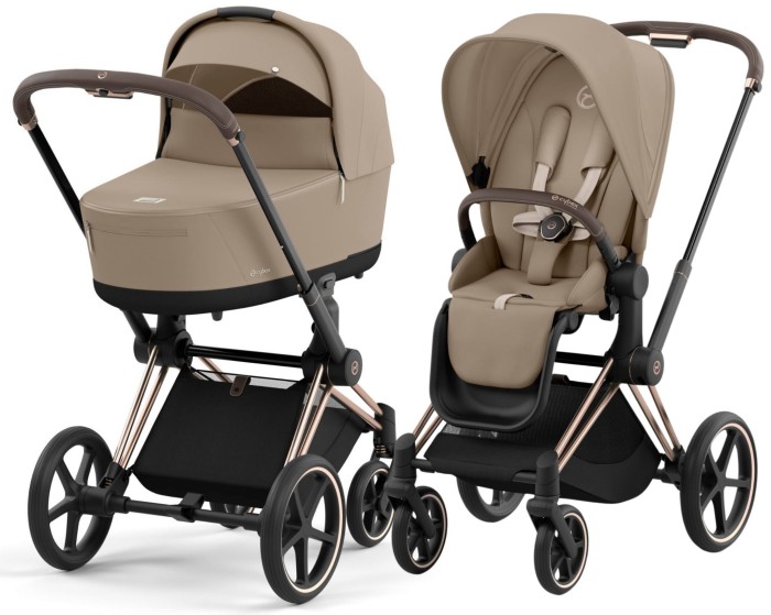 CYBEX PRIAM 4.0 wózek dziecięcy 2w1 | Cozy Beige / Rosegold