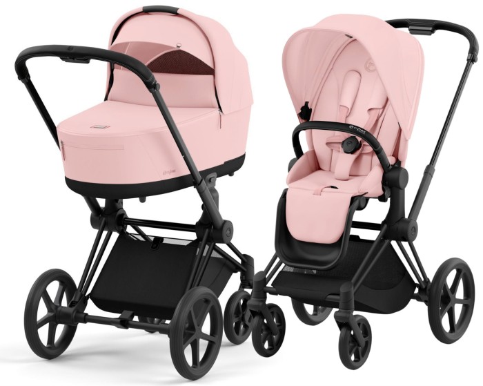 CYBEX PRIAM 4.0 wózek dziecięcy 2w1 | Peach Pink / Matt Black