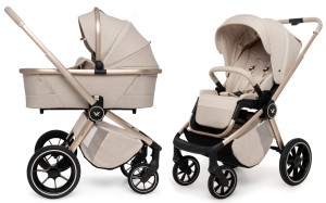 MUUVO QUICK BOHO wózek głęboko spacerowy 2w1 | Beige