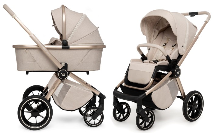 MUUVO QUICK BOHO wózek głęboko spacerowy 2w1 | Beige
