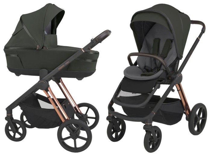 ESPIRO MILOO 2024 wózek dziecięcy 2w1 | 104 Luxury Green
