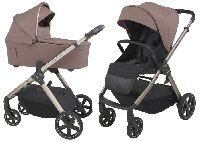 Espiro Only 2024 wózek dziecięcy 2w1 | 308 Nude Brown