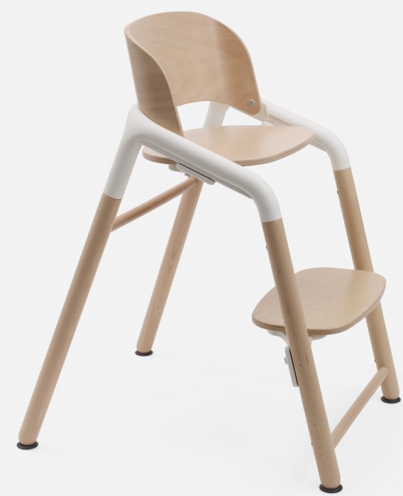 BUGABOO GIRAFFE wielofunkcyjne krzesełko do karmienia | Neutral wood/white