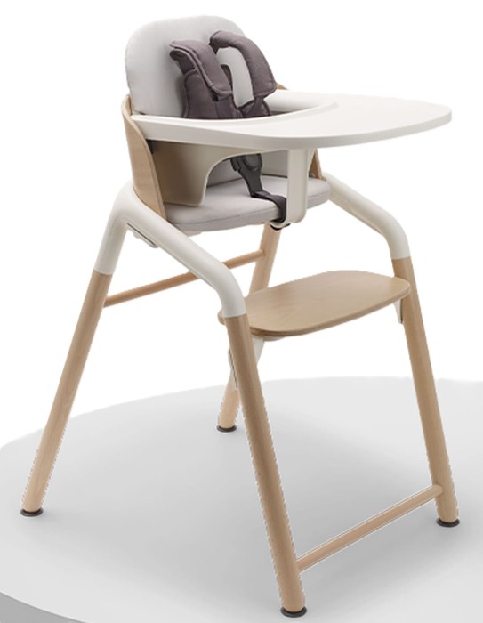 BUGABOO GIRAFFE 3w1 wielofunkcyjne krzesełko do karmienia | Neutral wood/white 