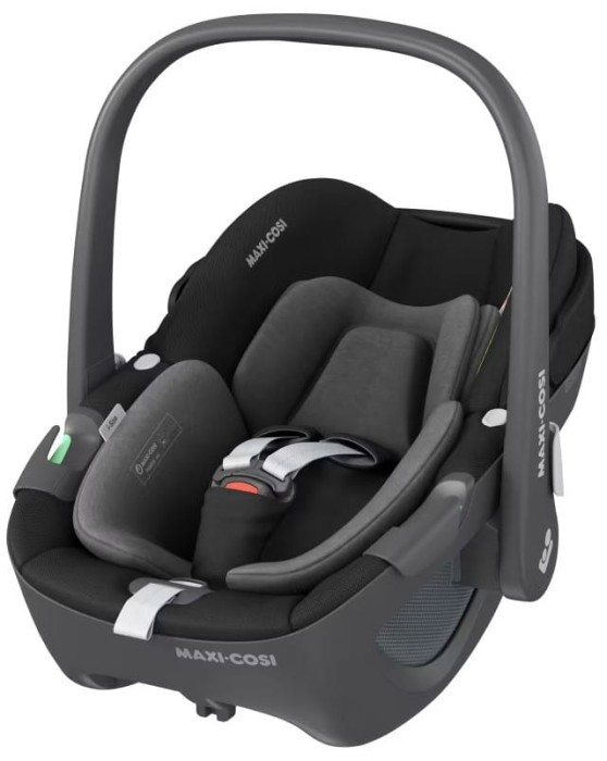 MAXI-COSI PEBBLE 360 fotelik dla noworodka 40-83 cm | Essential Black