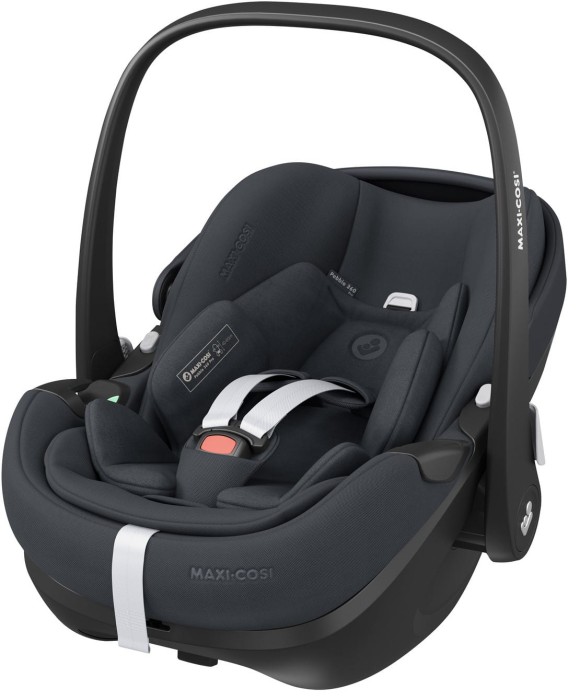 MAXI-COSI PEBBLE 360 PRO fotelik dla noworodka 40-87 cm | Essential Graphite