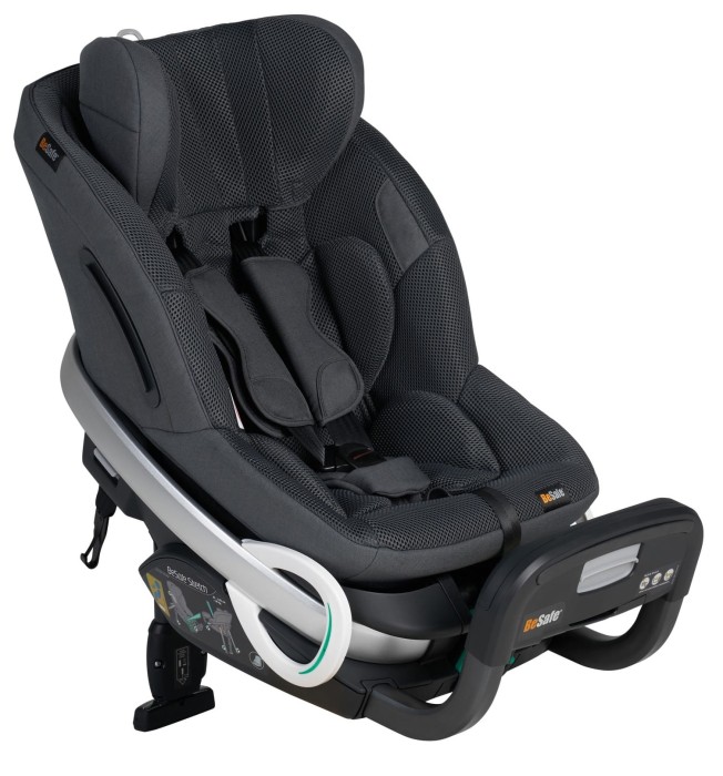 BESAFE STRETCH fotelik RWF 61-125 cm | Antracite Mesh