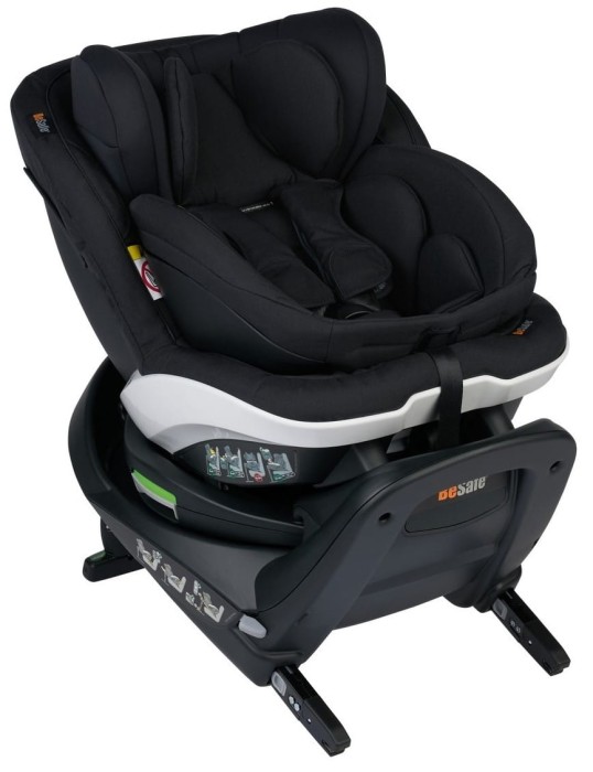 BESAFE iZi TURN B i-SIZE fotelik obrotowy 40-105 cm | Black Cab