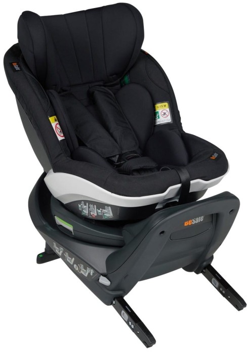 BESAFE iZi TURN i-Size fotelik obrotowy 61-105 cm | Black Cab
