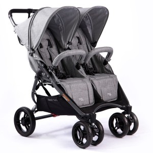 VALCO BABY SNAP DUO TAILOR MADE bliźniaczy wózek spacerowy | Grey Marle