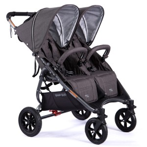VALCO BABY SNAP DUO SPORT TAILOR MADE bliźniaczy wózek spacerowy  | Charcoal