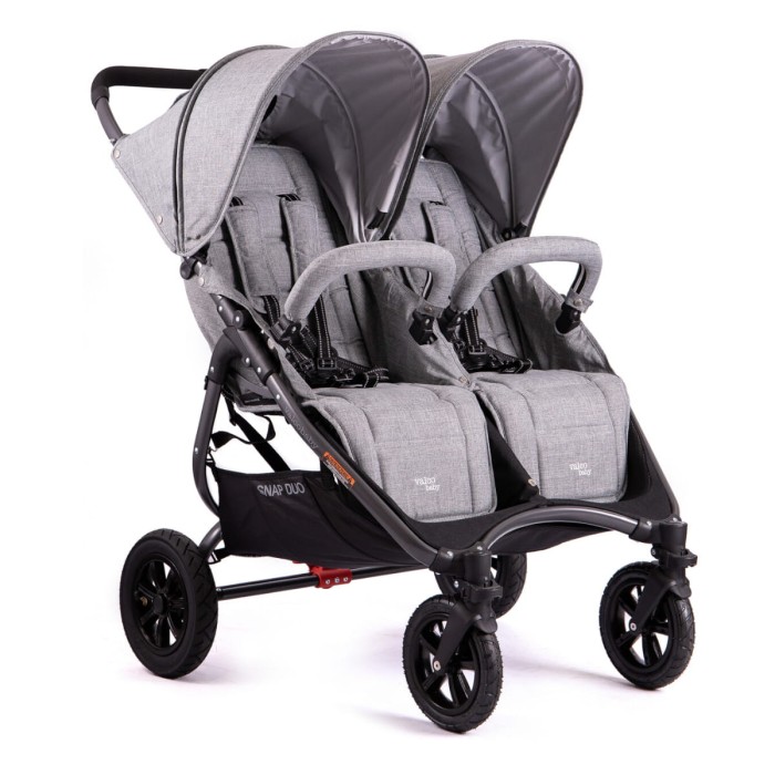 VALCO BABY SNAP DUO SPORT TAILOR MADE bliźniaczy wózek spacerowy  | Grey Marle