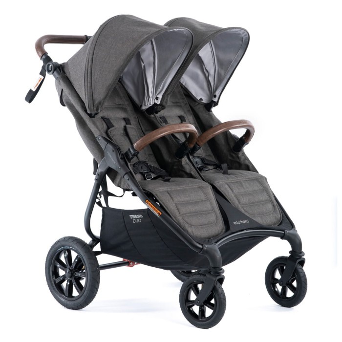 VALCO BABY SNAP DUO TREND SPORT bliźniaczy wózek spacerowy  | Charcoal
