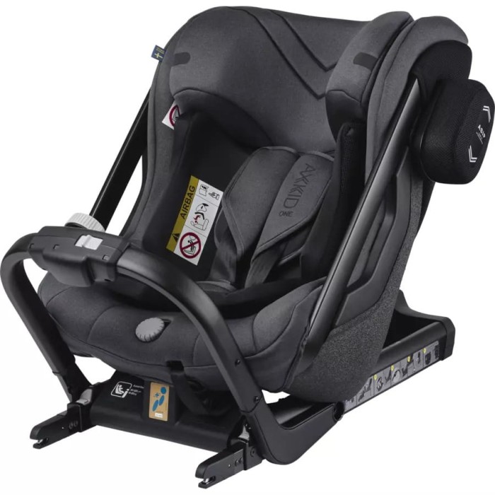 AXKID ONE 2 fotelik RWF 61-125 cm | Granite Melange