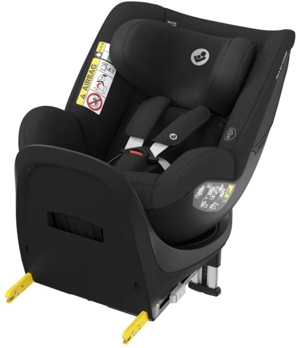 MAXI-COSI MICA ECO fotelik obrotowy od 61 do 105 cm | Authentic Black