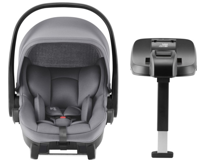 Britax Romer BABY-SAFE CORE fotelik dla noworodka 40-83 cm | + baza ISOFIX | Frost Grey