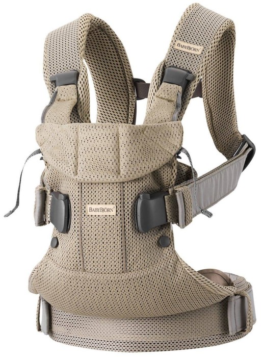 BABYBJORN ONE AIR nosidełko dziecięce | Szary Beż