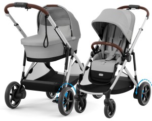 CYBEX e-Gazelle S elektryczny wózek 2w1 | Stone Grey
