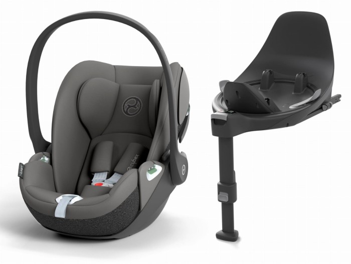 CYBEX CLOUD T i-Size fotelik dla niemowlaka 45-87 | baza ISOFIX Base T | Mirage Grey