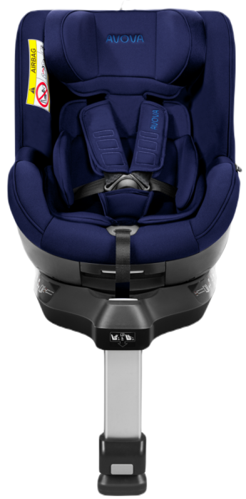 AVOVA SPERBER-FIX 61 I-SIZE fotelik dla dzieci 61-105 cm, do 20 kg | Atlantic Blue