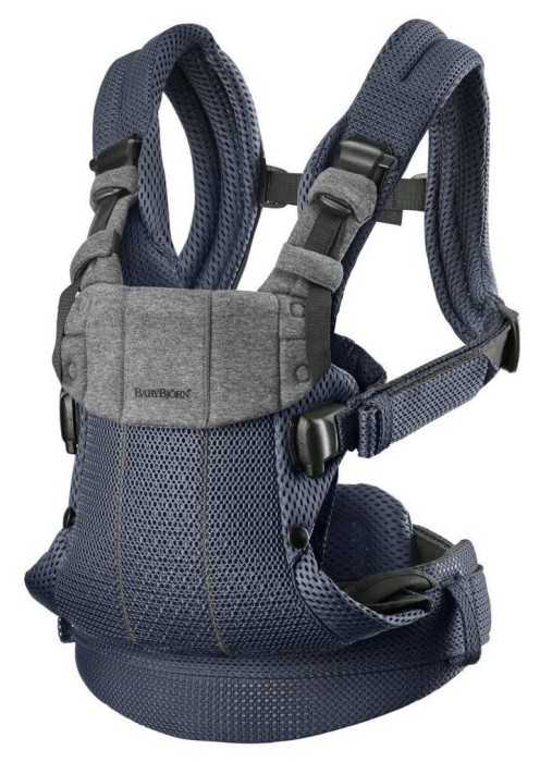 BABYBJORN  HARMONY 3D MESH nosidełko dziecięce | Antracyt