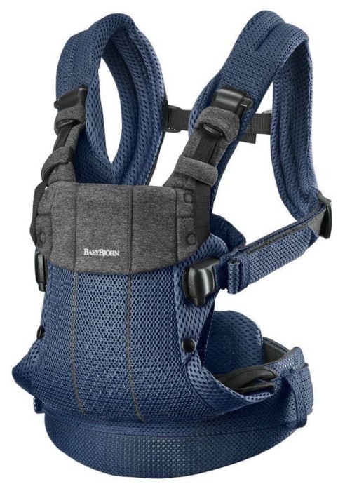 BABYBJORN  HARMONY 3D MESH nosidełko dziecięce | Granatowy