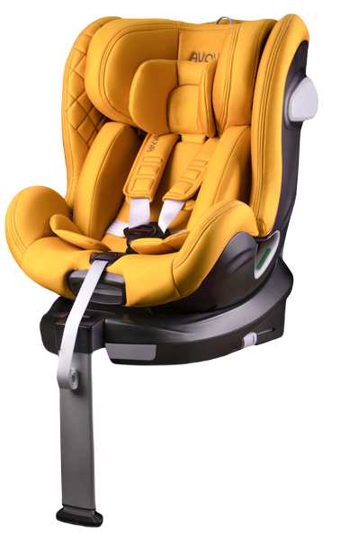 AVOVA SWAN-FIX fotelik obrotowy 40-125 cm | Beach Yellow