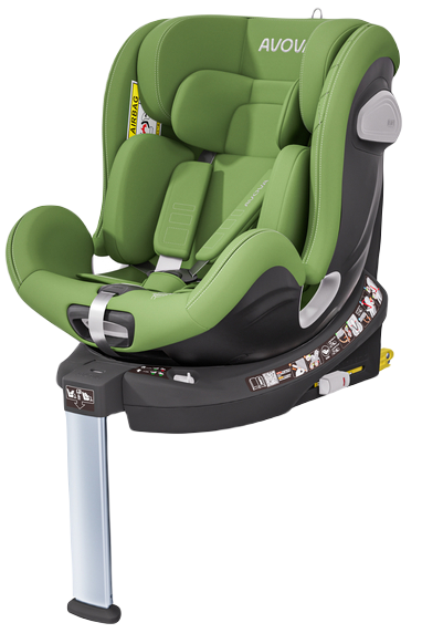 AVOVA SWAN-FIX fotelik obrotowy 40-125 cm | Cactus Green