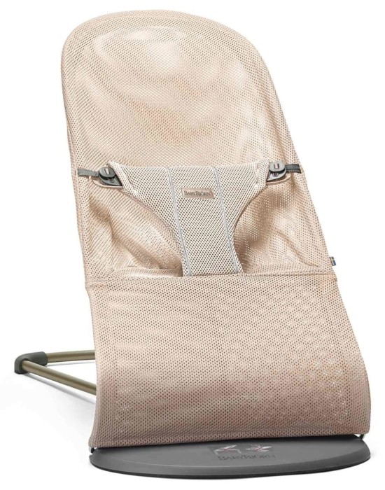 BABYBJORN BLISS MESH leżaczek dla dzieci | Perłowy Róż