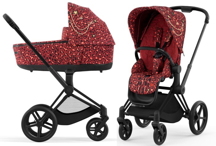 CYBEX PRIAM 4.0 wózek dziecięcy 2w1 | ROCKSTAR by Alec Voelkel / Matt Black