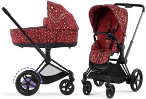 CYBEX e-PRIAM 4.0 elektryczny wózek dziecięcy 2w1 | ROCKSTAR by Alec Voelkel