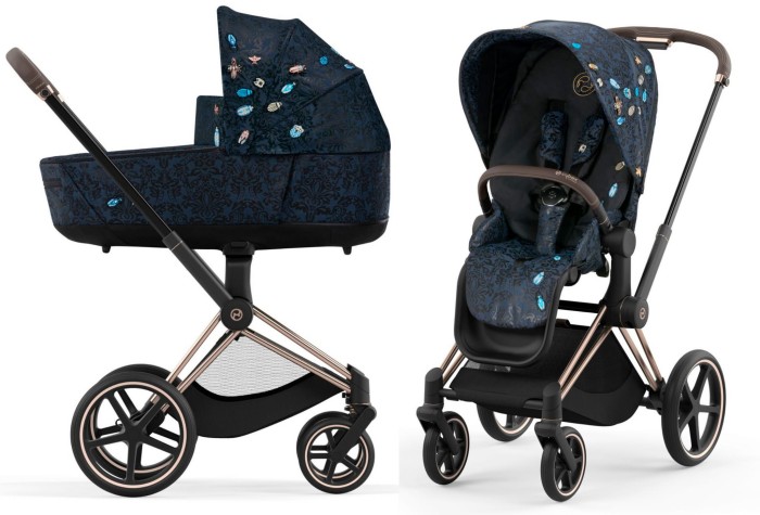 CYBEX PRIAM 4.0 wózek dzieciecy 2w1 | Jewels Of Nature / Rosegold