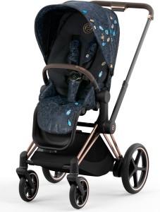 CYBEX e-PRIAM 4.0 elektryczny wózek spacerowy | Jewels Of Nature  / Rosegold