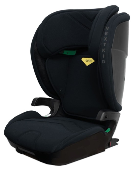 Axkid Nextkid fotelik dla starszaka 100-150 cm | Shell Black