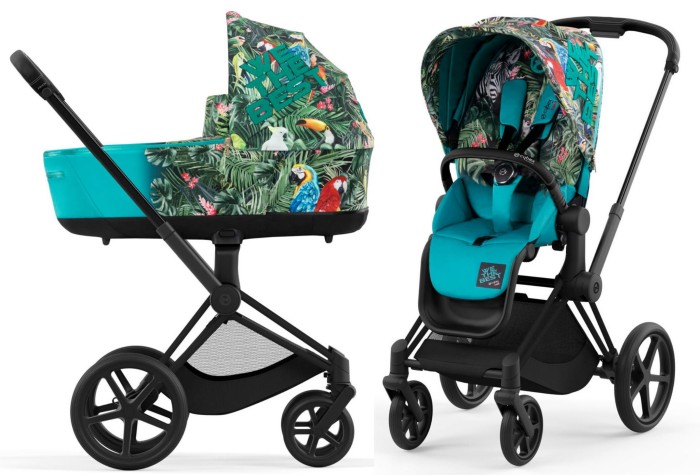 CYBEX PRIAM 4.0 wózek dziecięcy 2w1 | WE THE BEST by DJ Khaled / Matt Black