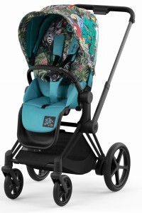 CYBEX e-PRIAM 4.0 elektryczny wózek spacerowy | WE THE BEST by DJ Khaled / Matt Black