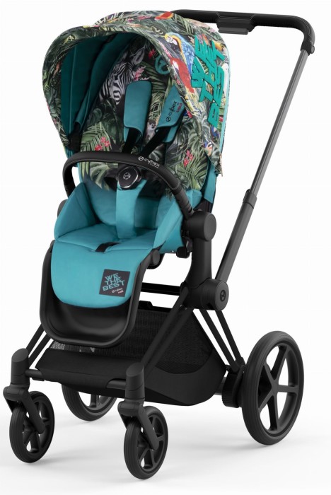 CYBEX e-PRIAM 4.0 elektryczny wózek spacerowy | WE THE BEST by DJ Khaled / Matt Black