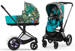 CYBEX e-PRIAM 4.0 elektryczny wózek dziecięcy 2w1 | WE THE BEST by DJ Khaled / Matt Black