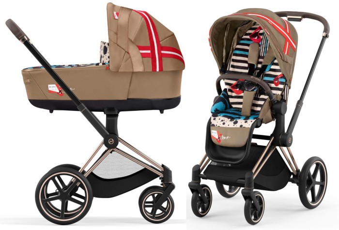 CYBEX PRIAM 4.0 wózek dziecięcy 2w1 | Cybex by Karolina Kurkova / Rosegold